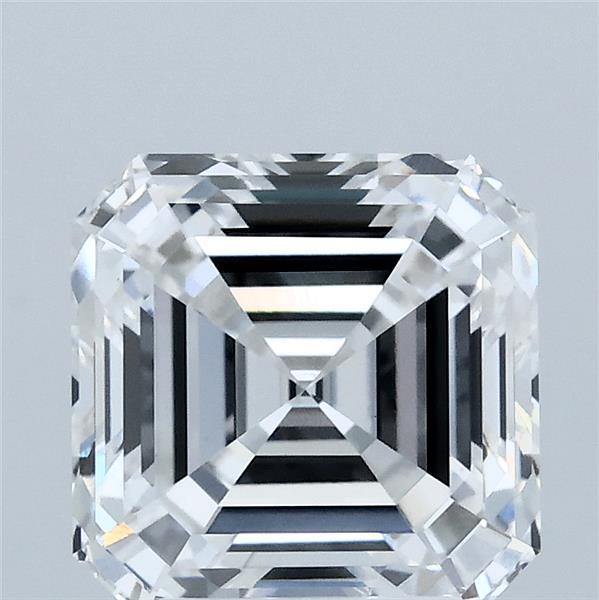 3.09 carat e VVS2 EX Cut IGI asscher diamond