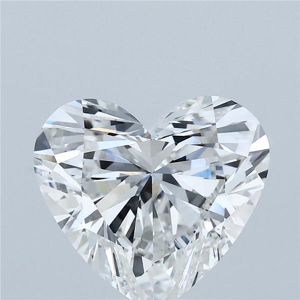 2.57 ct. heart Lab Grown Diamond front image