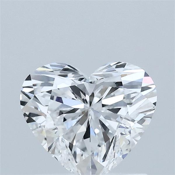 1.08 carat d VVS2 EX Cut IGI heart diamond