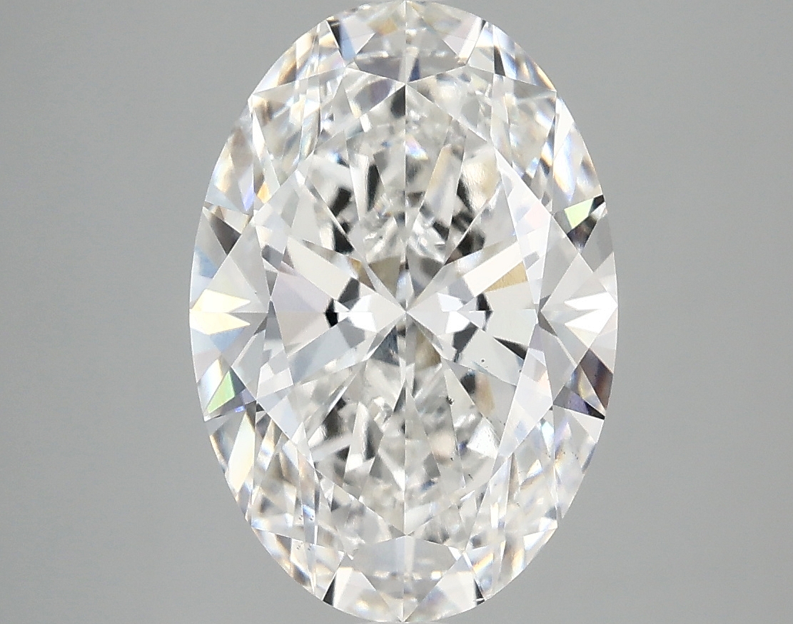 Oval 4.07ct F VS2