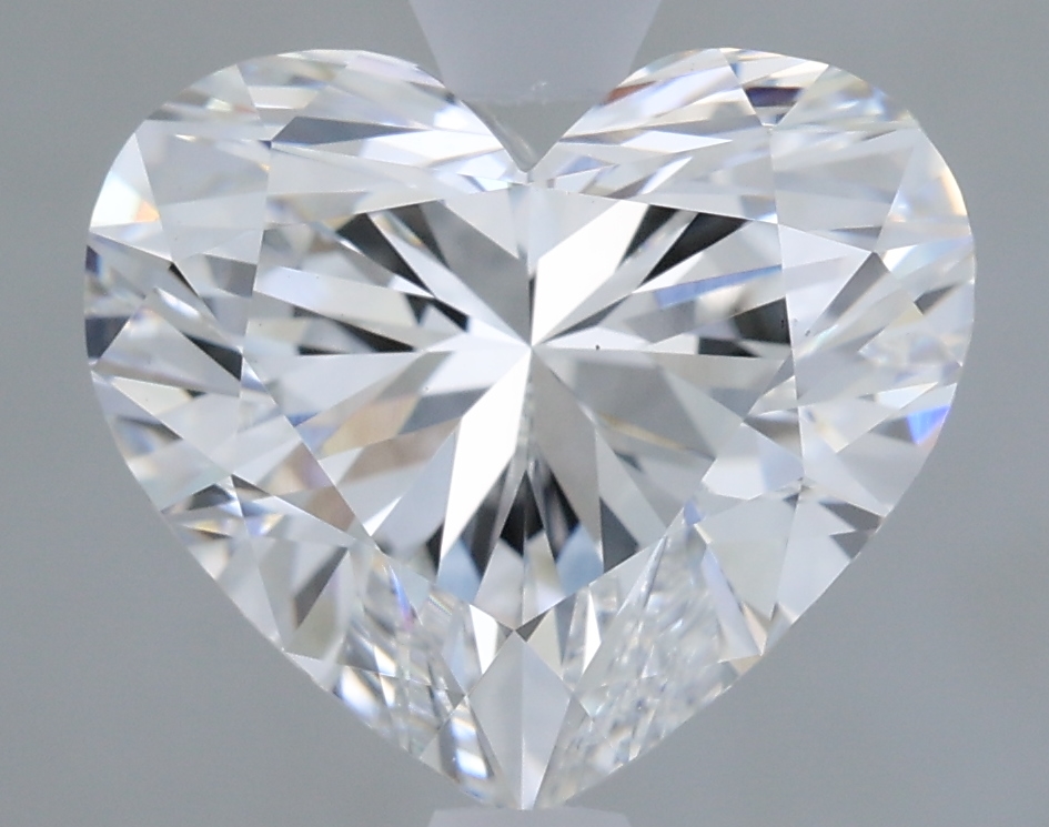 2.58 ct. heart Lab Grown Diamond front image