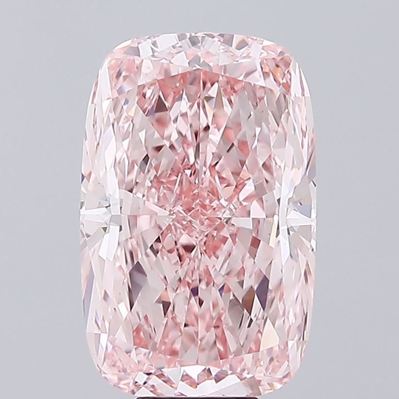10.07ct Cushion Fancy Vivid Pink VVS2 IGI
