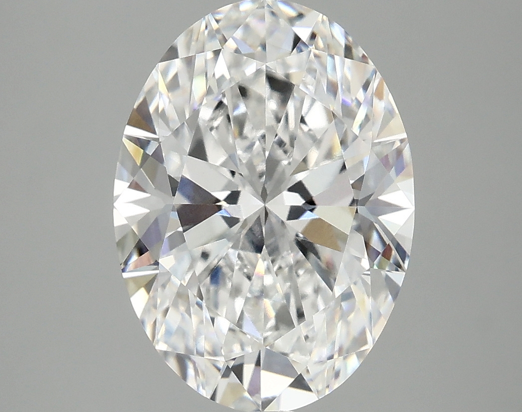 3.85 Carat Oval Cut Lab Diamond