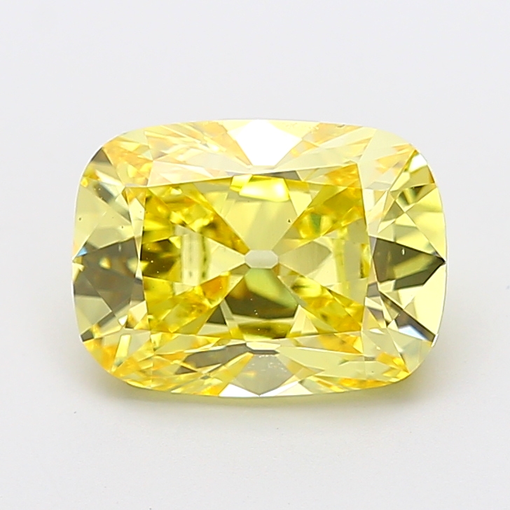 Old Miner 4.00ct Fancy Vivid Yellow VS2