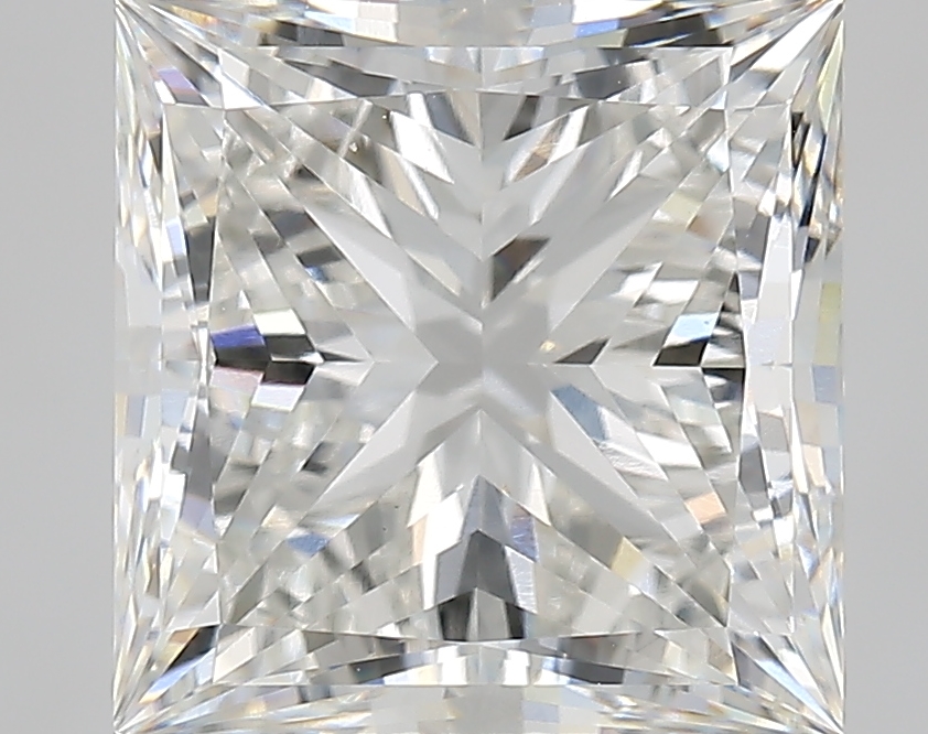 6.02 ct. princess Lab Grown Diamond front image