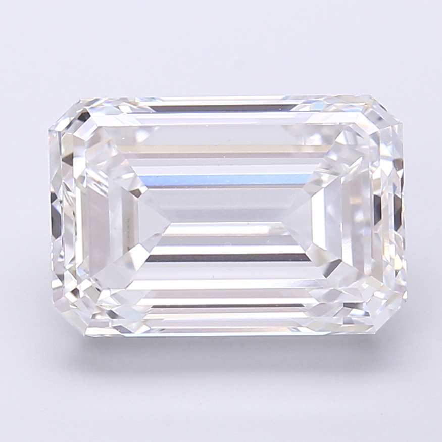 6.02ct Emerald · D · VS1 · IGI