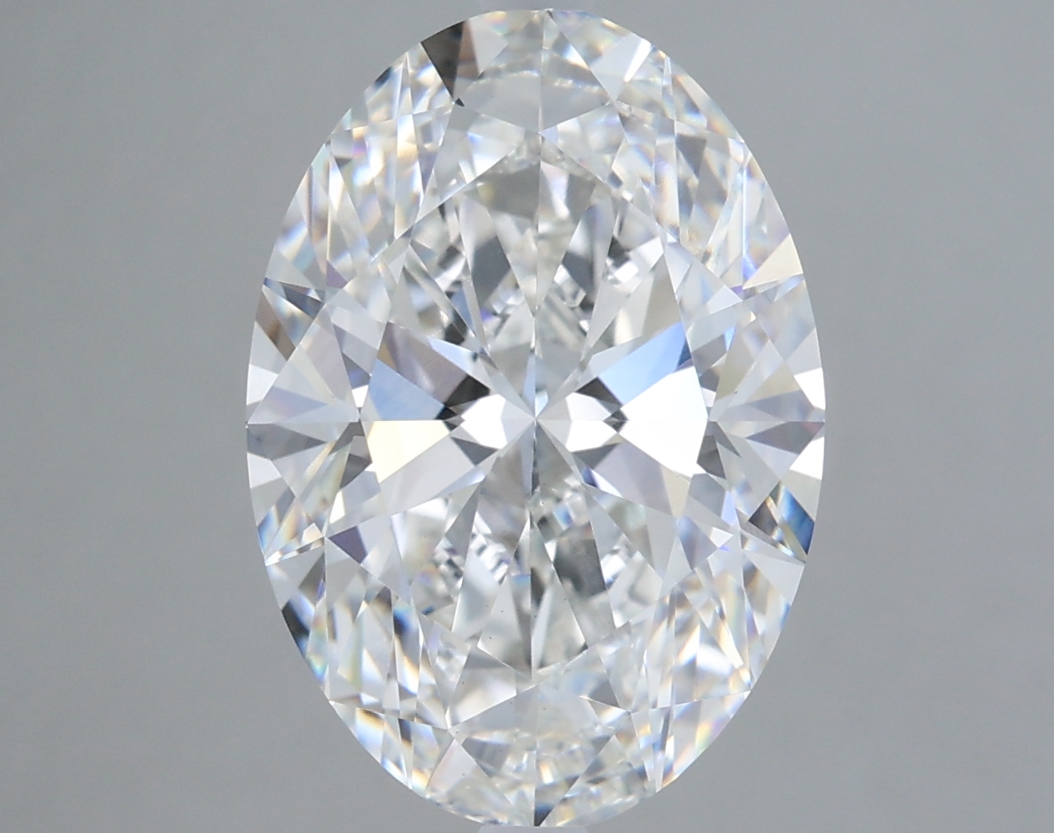 5.08 ct. oval Lab Grown Diamond front image