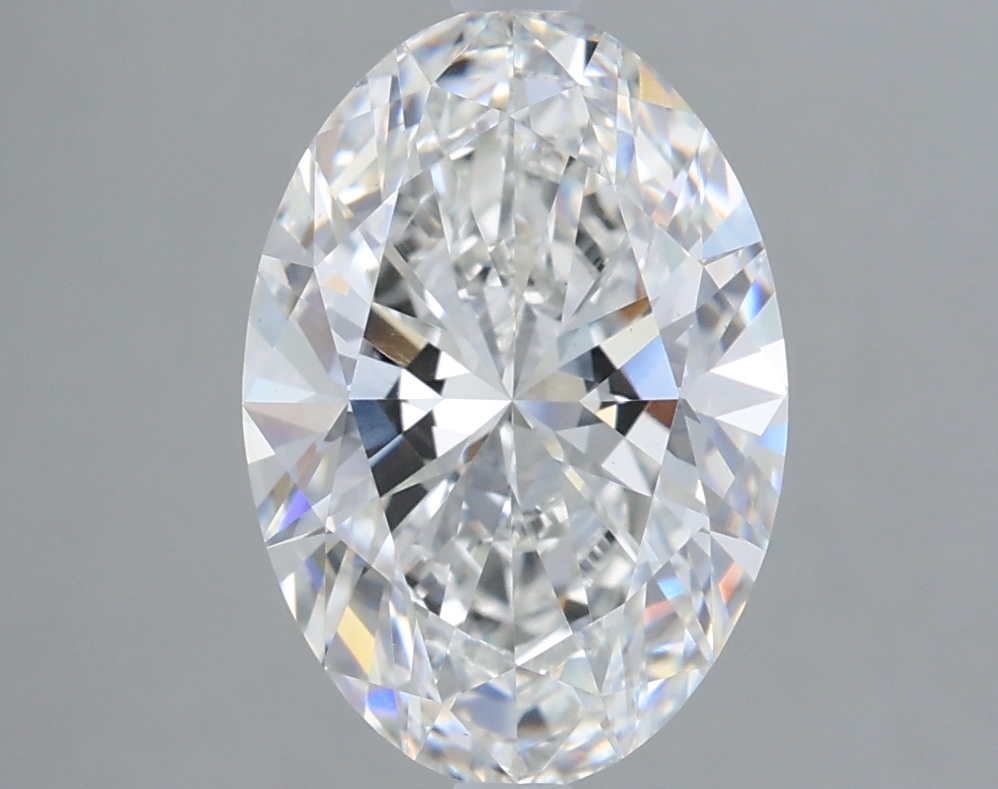 3.03 carat e VVS2 EX Cut IGI oval diamond