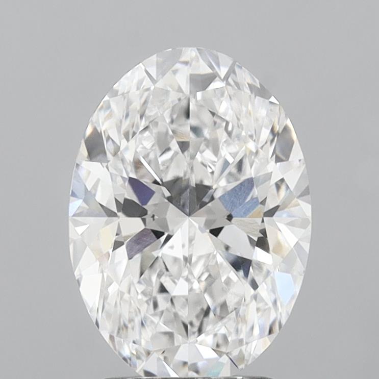 2.5ct Oval · D · VVS1 · IGI