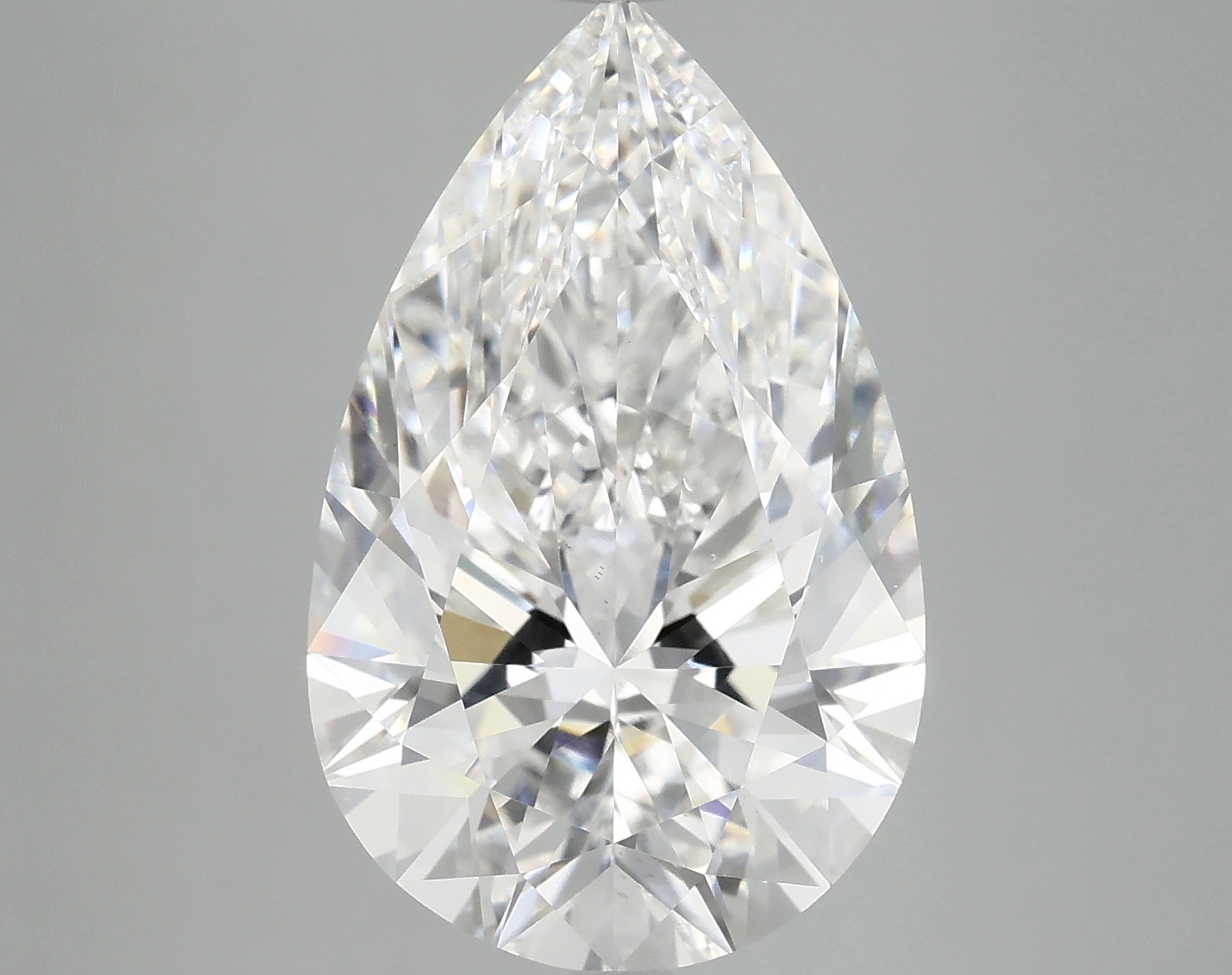 Pear 7.58ct E VS2