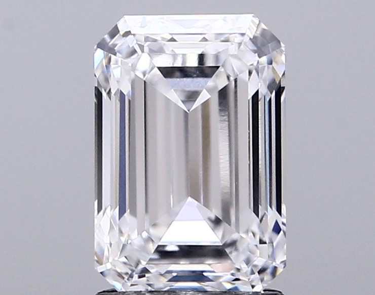 2.51ct Emerald · D · VVS1 · IGI