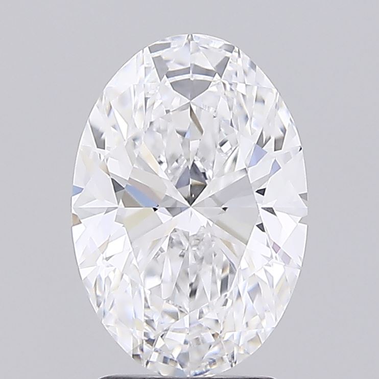 3.02 ct. oval Lab Grown Diamond front image