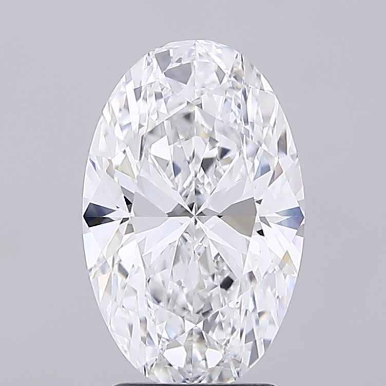 3.07 ct. oval Lab Grown Diamond front image