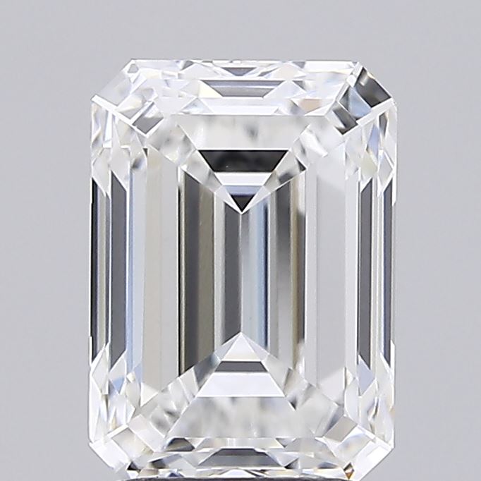2.43 ct. emerald Lab Grown Diamond front image
