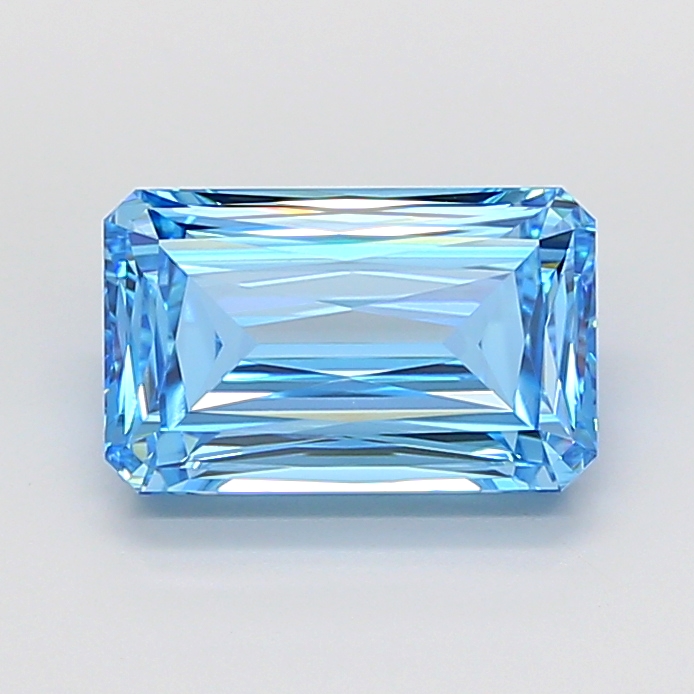 Radiant 5.00ct Fancy Vivid Blue VVS1
