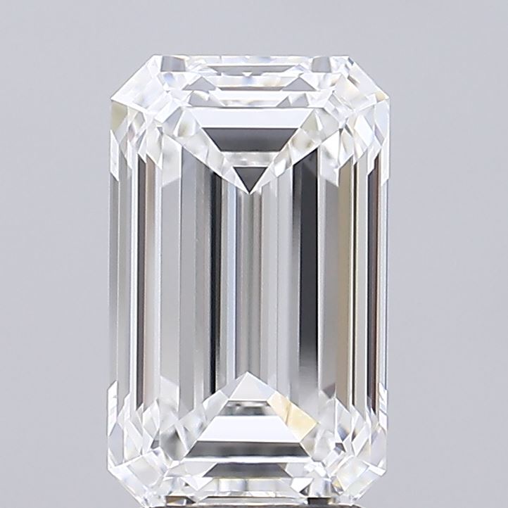 2.73 ct. emerald Lab Grown Diamond front image