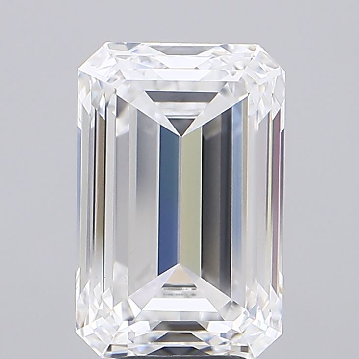 6.15 ct. emerald Lab Grown Diamond front image