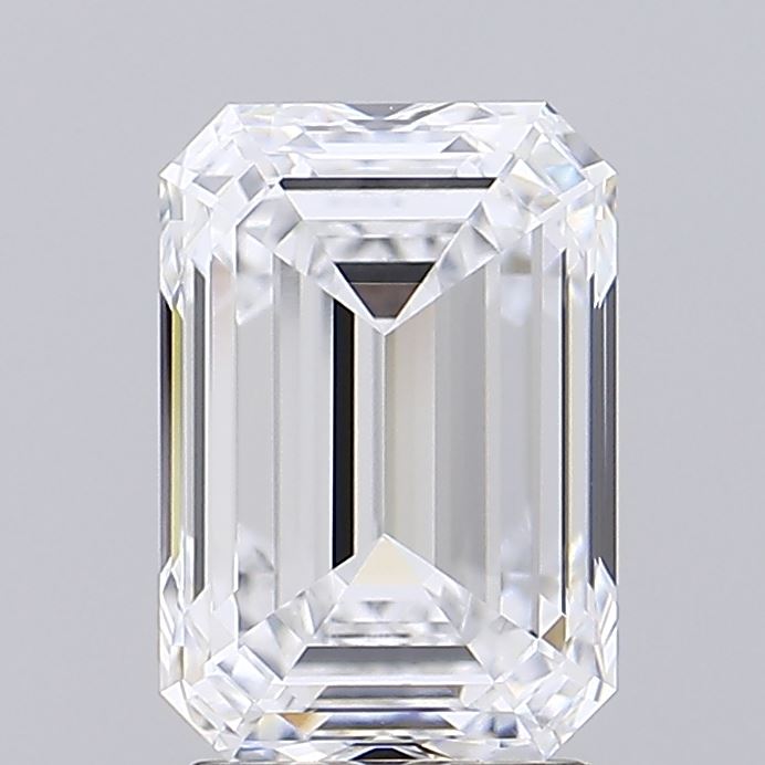 2.71 ct. emerald Lab Grown Diamond front image