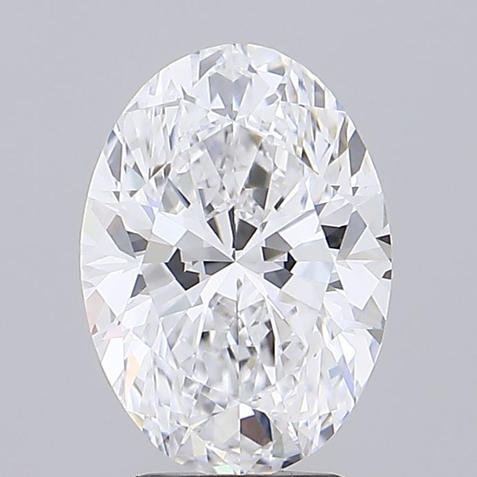 2.89 ct. oval Lab Grown Diamond front image
