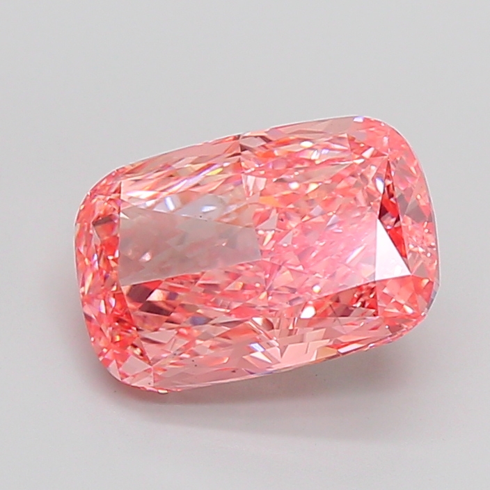 Cushion 5.13ct Fancy Vivid Pink VS2