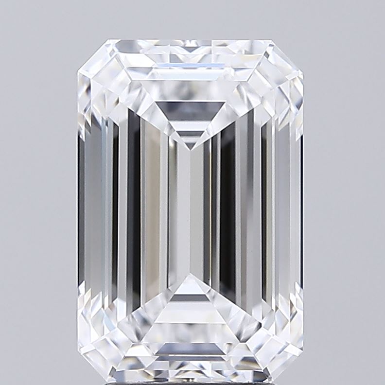 4.38 ct. emerald Lab Grown Diamond front image