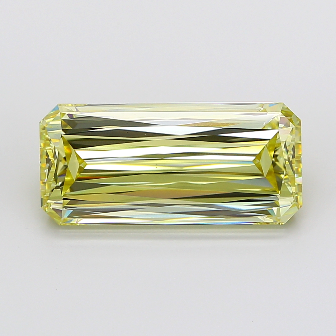 Radiant 13.3ct Fancy Yellow VS1