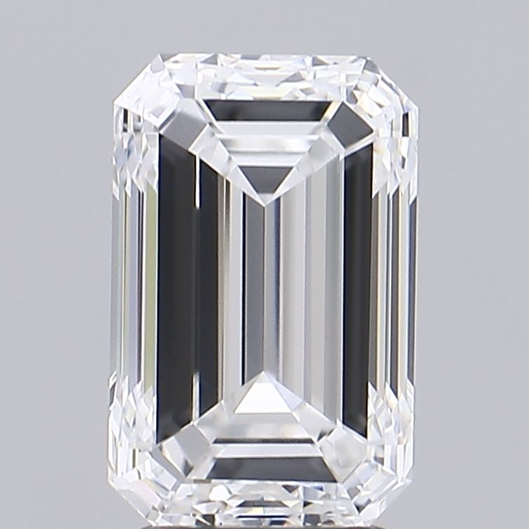 3.02 ct. emerald Lab Grown Diamond front image