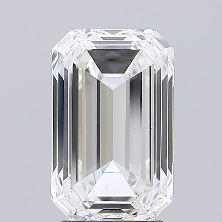 3.03 ct. emerald Lab Grown Diamond front image