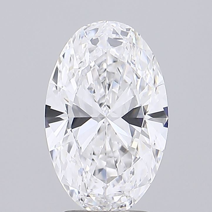 2.81 ct. oval Lab Grown Diamond front image