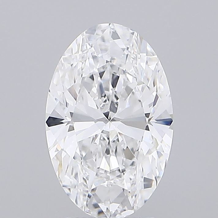 3.03 ct. oval Lab Grown Diamond front image