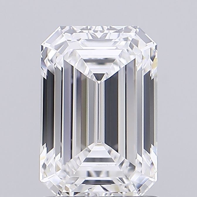 1.61 ct. emerald Lab Grown Diamond front image