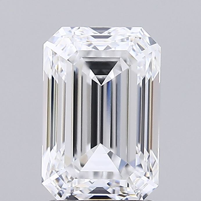 2.52 ct. emerald Lab Grown Diamond front image