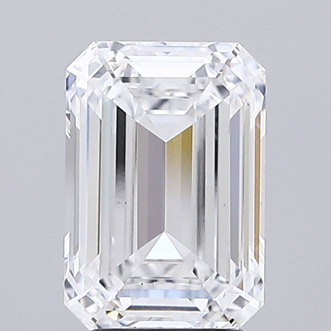 3.43 ct. emerald Lab Grown Diamond front image