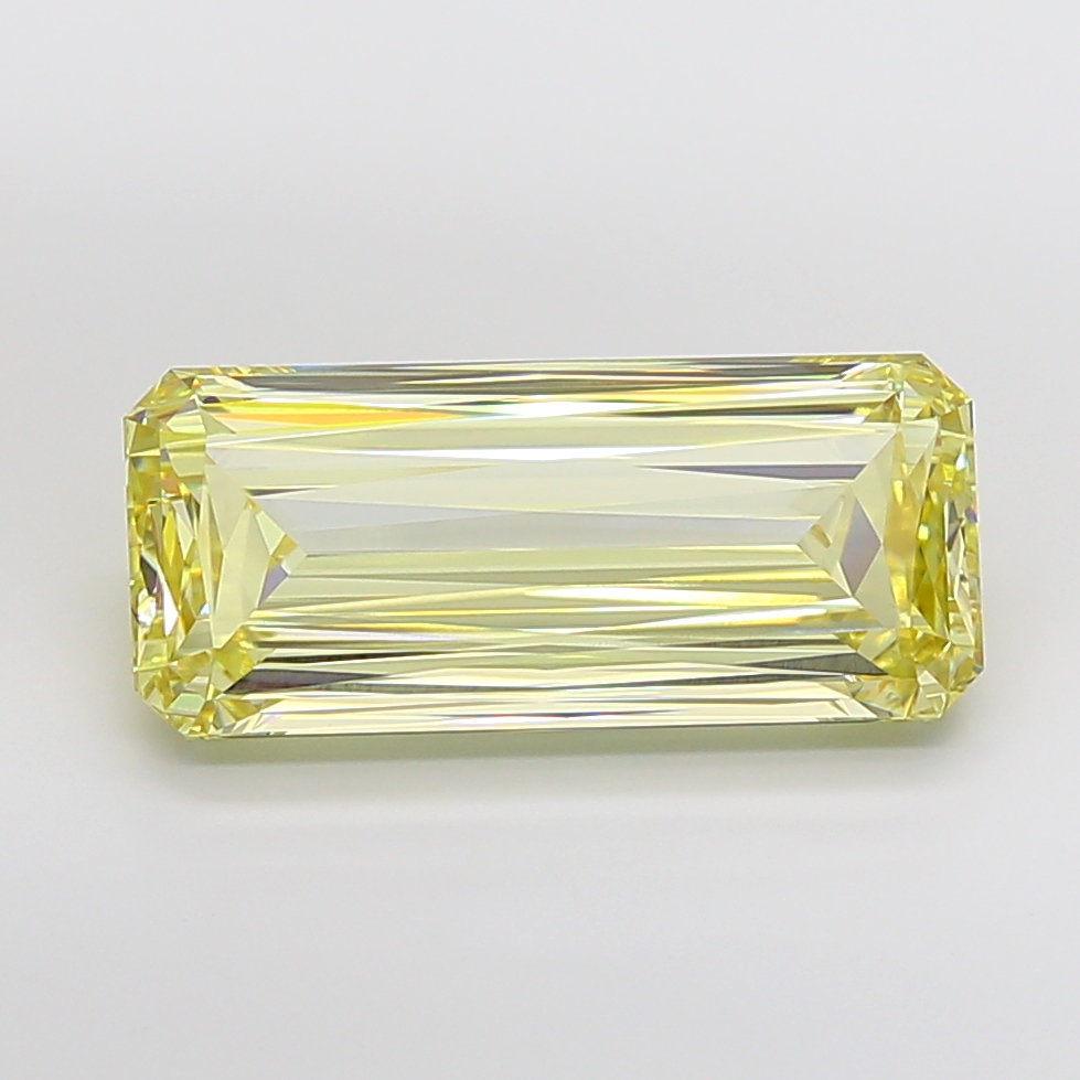 Radiant 14.2ct Fancy Yellow VS1