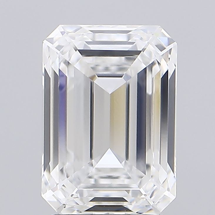 3.03 ct. emerald Lab Grown Diamond front image