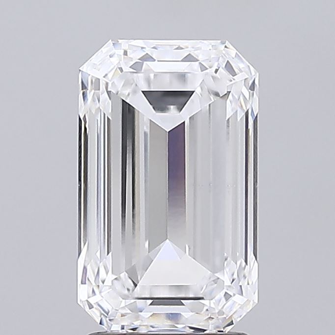 2.91 ct. emerald Lab Grown Diamond front image
