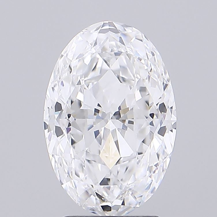 3.13 ct. oval Lab Grown Diamond front image