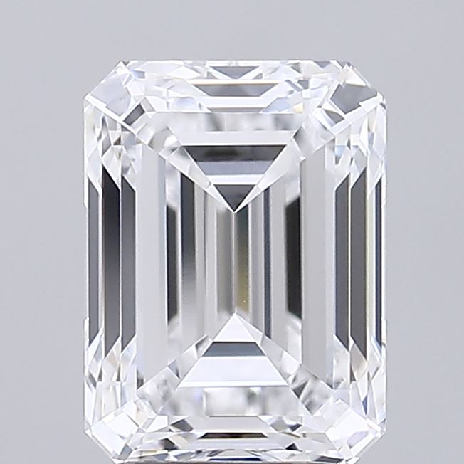 2.73 ct. emerald Lab Grown Diamond front image