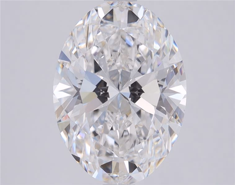 Oval 5.54ct F VVS2