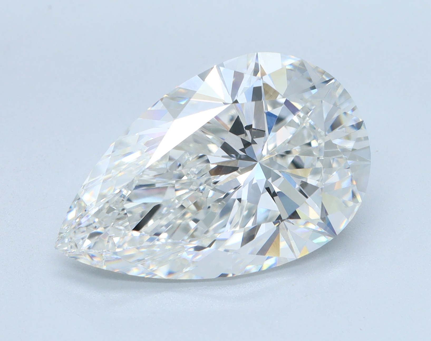 Pear 5.58ct E VVS1