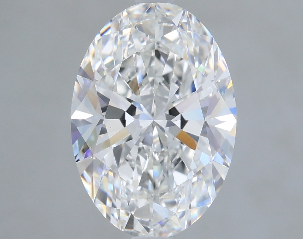 3.07 carat e VVS2 EX Cut IGI oval diamond