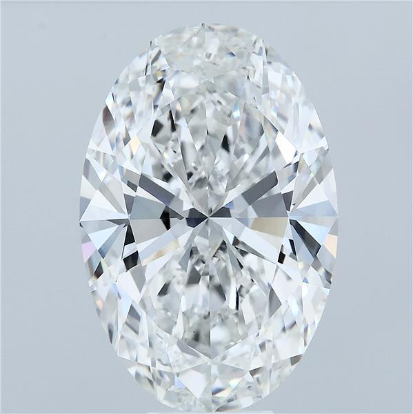 Oval 10.6ct F VVS2