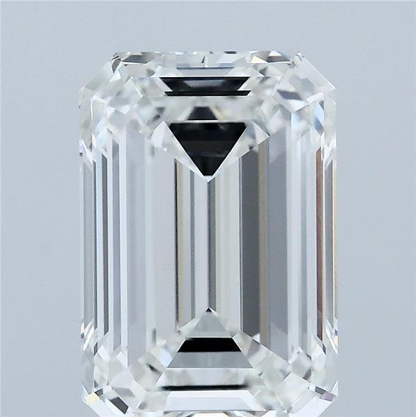 4.06 Carat Emerald Cut E VVS1 Diamond - view 1