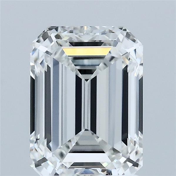 2.09 carat f VVS2 EX Cut IGI emerald diamond