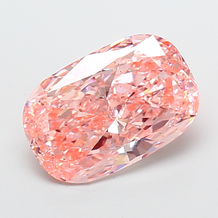 Cushion 4.50ct Fancy Vivid Pink VS2