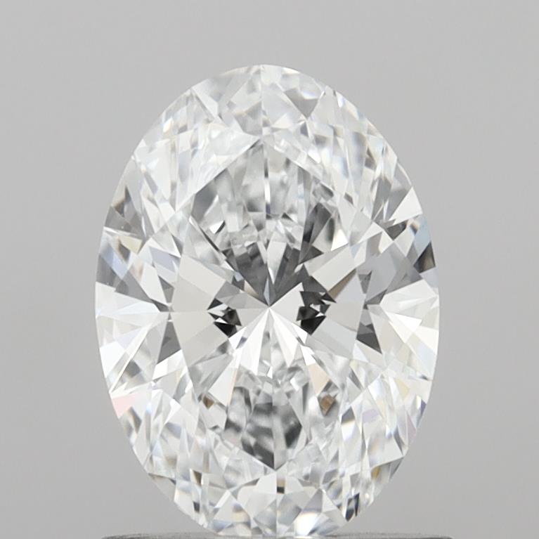 1.08 carat e IF EX Cut IGI oval diamond