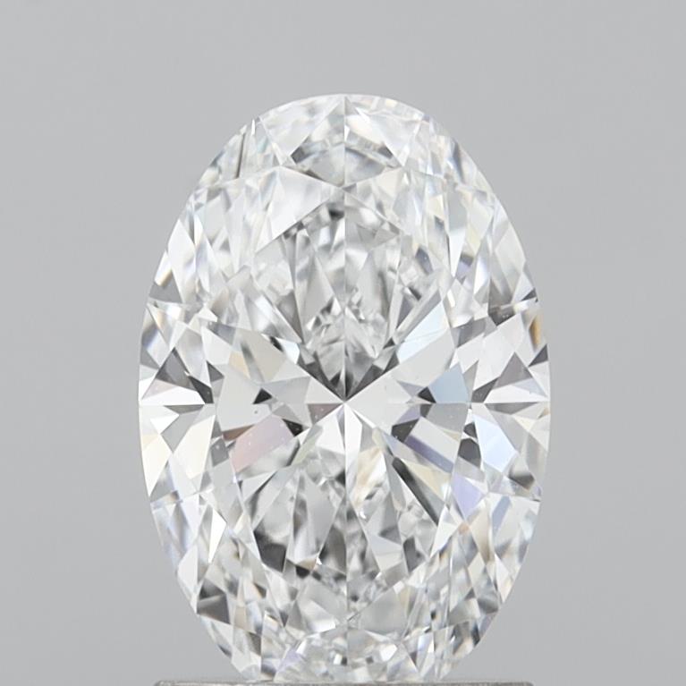 1.63 ct. oval Lab Grown Diamond front image