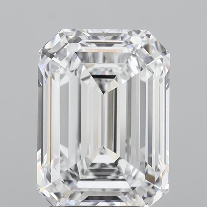 2.32 ct. emerald Lab Grown Diamond front image
