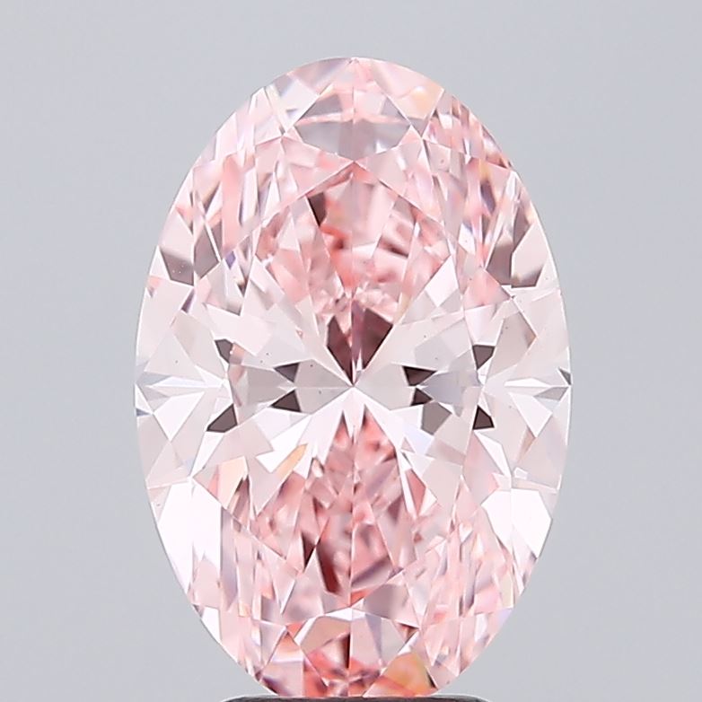 Oval 4.50ct Fancy Vivid Pink VS1