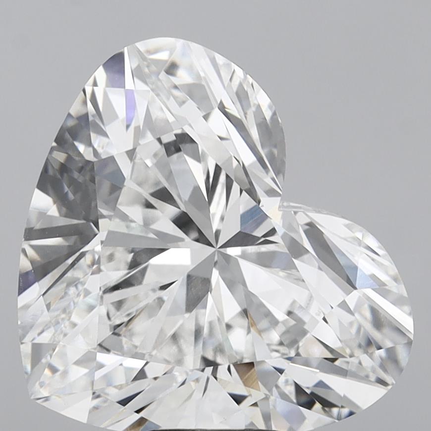Heart 10ct F VVS2